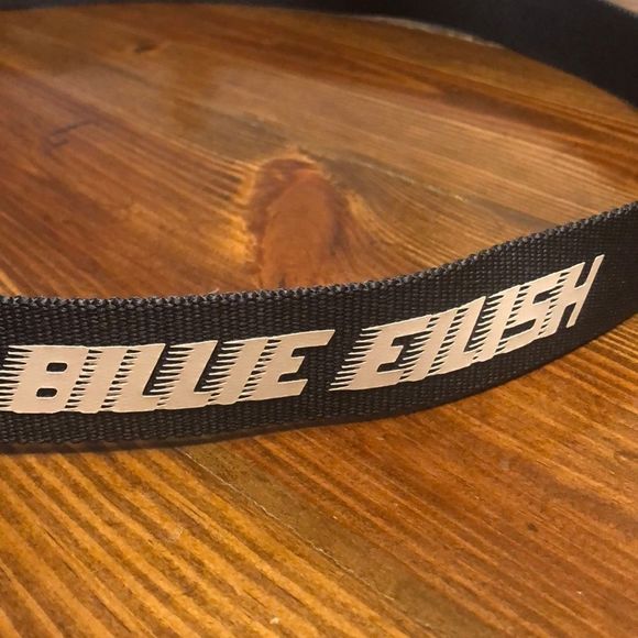 - NWT BILLIE EILISH Black Web Belt - Picture 4 of 4